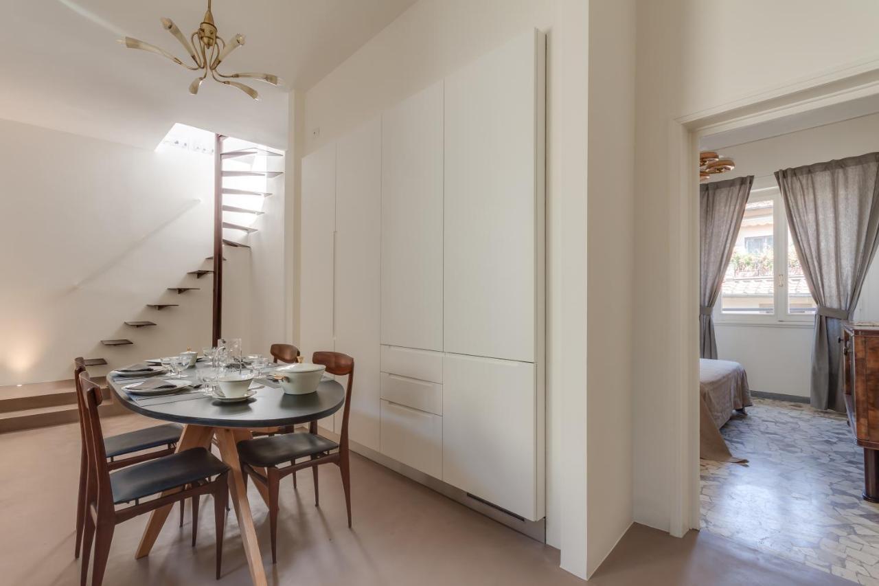 Apartments Florence - Santa Maria Balcony Bagian luar foto